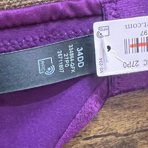 Victoria's Secret VERY SEXY So Obsessed Smooth Push-Up Bra in Kir (Merlot). NWT! - Picture 10 of 11